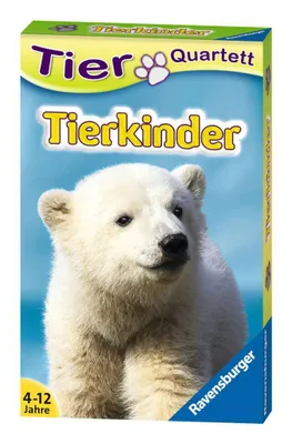 Immagine prodotto di 32 fogli Ravensburger gioco di carte per bambini quartetti animali bambini 20423