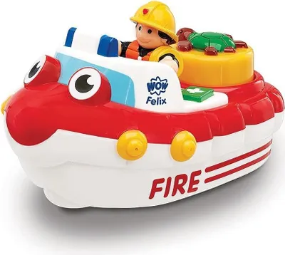 Immagine prodotto di WOW Toys Fireboat Felix - barca giocattolo per bambini