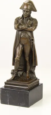 Produktbild von Bronzefigur Skulptur Napoleon Marmorsockel Bronze 30,5 cm 2,8 kg