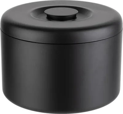 Produktbild von APS 36006 Eisbox ARCTIC, Ø 27 cm, Höhe 20 cm, Aluminium, Innenbehälter für max. 300 Eiswürfel, schwarz