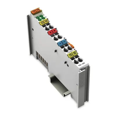 Produktbild von WAGO 750-402 4-Kanal-Digitaleingang,DC 24 V,3ms, lichtgrau