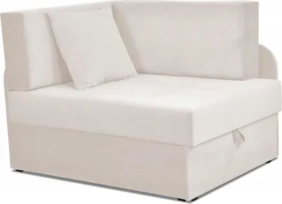 Produktbild von Family Meble Kindersofa Denis Ecksofa mit Schlaffunktion Bettzeugbehälter Klappbares 3 Schlaflängen Strapazierfähiges Material Schmutzabweisend (T 01)