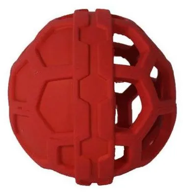 Produktbild von JW Hol – EE Perforierter Quietschball – Treat N Squeak Medium Farbmischung 9 cm