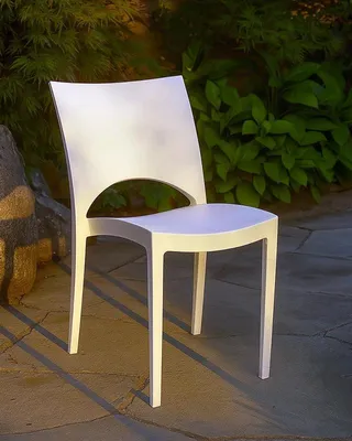 Immagine prodotto di Sedia da esterno impilabile outdoor bianco Grandsoleil Paris