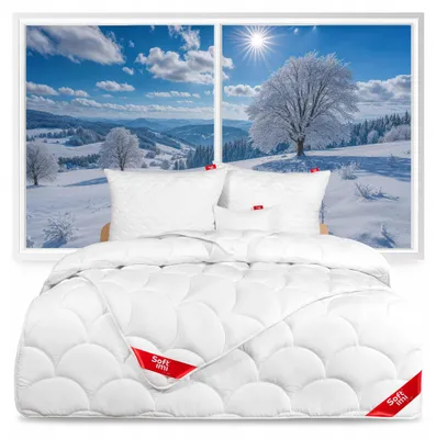 Produktbild von Softimi Winterdecke Set Antiallergisch 160x200 cm 2 Kissen