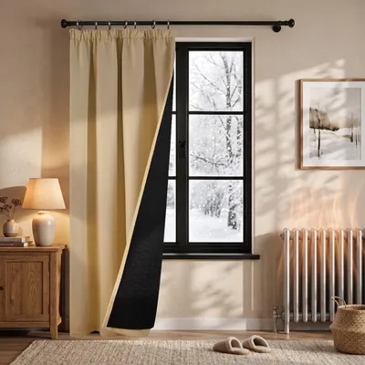 Image de Rideau thermique pour l'isolation contre le chaud et le froid