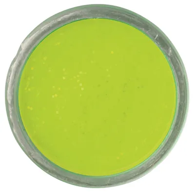 Produktbild von Berkley PowerBait® Sinking Glitter Trout Bait 65 g Chartreuse Boilie Paste