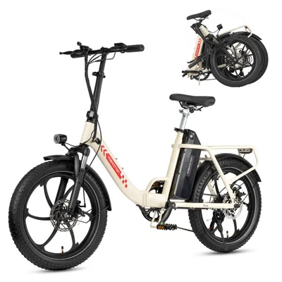 Produktbild von Maxtron Mule E-Bike Klapprad 48V 20Ah XXL Akku 100-120km 7-Gang Shimano 25km/h Damen Herren