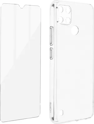 Produktbild von Avizar, 360° Schutz-Set für Realme C21Y / C25Y: Hülle + Folie, Transparent