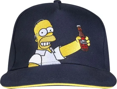 Produktbild von Die Simpsons Cap Uni Homer Bier multicolor Standard