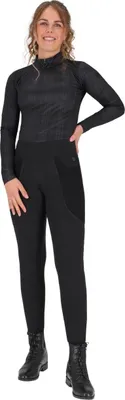 Produktbild von QHP Damen Winter Reitleggings Zahra Kniegrip black HW25, Größe:40