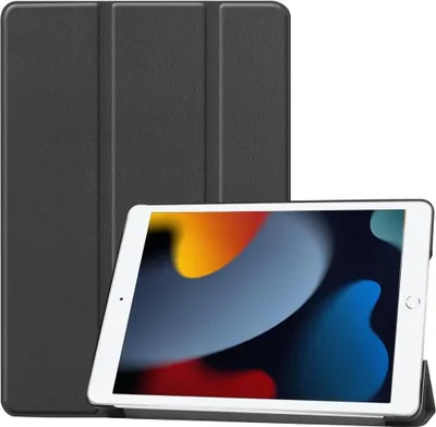 Produktbild von Bizon Case Tab Croc für iPad 9/8/7 10.2 2021/2020/2019, schwarz