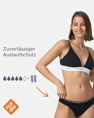 Bequeme Damen Slip aus Bio-Baumwolle - Normal (1-Pack)