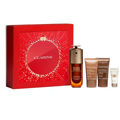 Produktbild von Clarins-Set: Extra-straffende, straffende Tagescreme für das Gesicht, 15 ml + Extra-straffende, kollagenhaltige, straffende Nachtcreme für das Gesicht, 15 ml + Double,