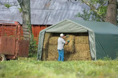 Obrázok produktu pre ShelterLogic 23,18 m² 380 x 610 cm pastiersky stan zelený