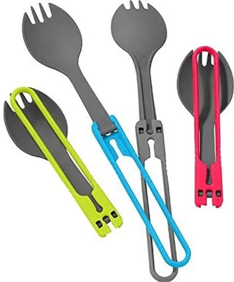 Produktbild von Famanu Spork Set 4-teilig - Camping und Reisen