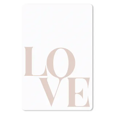 Produktbild von MuchoWow® Mauspad Mousepad Text - Zitate - Liebe 18x27 cm - Mousepads - Maus Mat - Pad - Mausunterlage