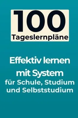 Produktbild von 100 Tageslernpläne