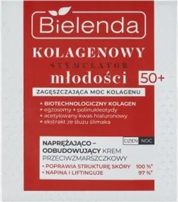 Immagine prodotto di Stimolatore di giovinezza al collagene Crema antirughe rassodante e ricostituente 50+ 50ml