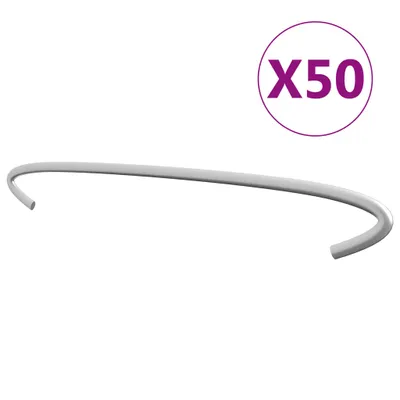 Produktbild von Gabionen-Distanzhalter 50 Stk. Verzinkter Stahl 30 cm , Zaunzubehör Design 2024