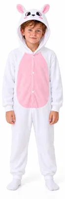 Obrázek produktu pro Dětské overal pyžamo Kigurumi kostým Králík, velikost 110