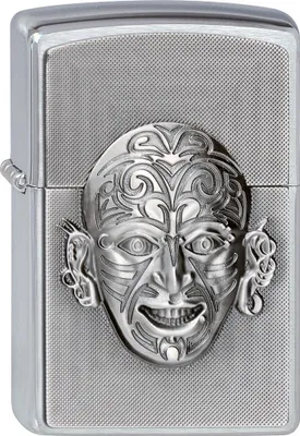 Produktbild von Zippo Feuerzeug #200 Maori Face Emblem, Spiritual, 2002722