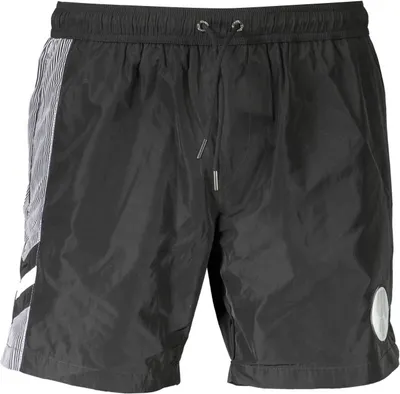 Produktbild von Stilvolle Herren-Badeboxershorts mit Kontrastdetails und Kordelzug