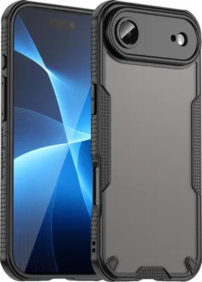 Obrázek produktu pro Pouzdro pro Apple iPhone Air - Zadní kryt Phonesta Shockproof Armor Poloprůhledné - Černé