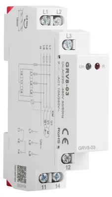 Spannungsüberwachungsrelais 3-phasig 230-380 V GRV8-03
