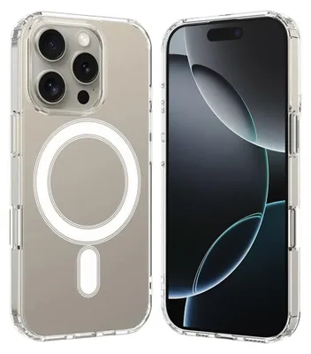 Image de Techsuit MagSafe Pro Back Cover Housse pour Apple iPhone 16 Pro - Transparent