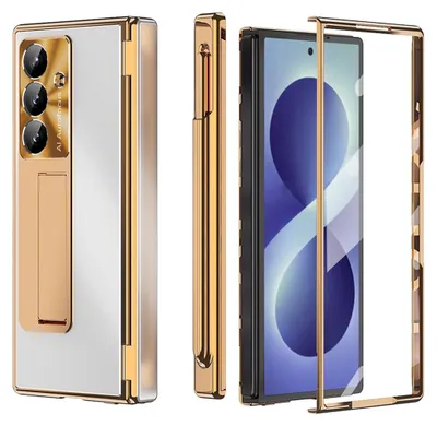 Produktbild von Handyhülle + 9H Schutzglas + Stift für Samsung Galaxy Z Fold8 Ultra Full Cover