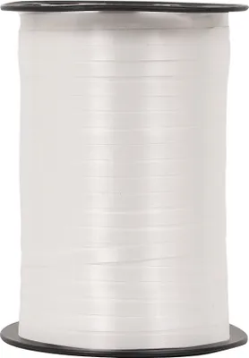 Produktbild von Geschenkband Polyband 5mm/500m Weiß 01