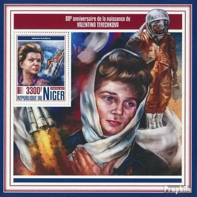 Produktbild von Briefmarken Niger 2017 Mi Block 768 (kompl. Ausg.) postfrisch Walentina Teretschkowa