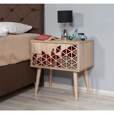 Obrázok produktu pre Skye Decor, No?ný stolík - Sopatu 4 (dub sonoma)