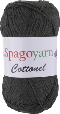 100g Strickgarn Cottonel Uni Häkelgarn Strickwolle steingrau