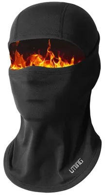 Obrázek produktu pro Zimní čepice s ochranou proti větru, teplá kukla/balaclava pro outdoorové sporty, cyklistiku, motocykly a lyžování, černá
