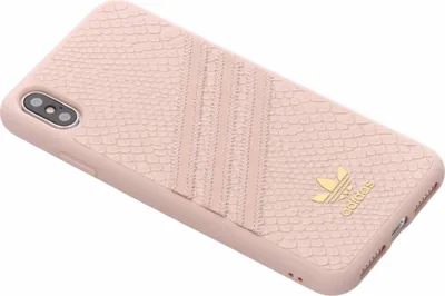Produktbild von Adidas Moulded Snake, Cover, Apple, iPhone XS Max, 16,5 cm (6.5"), Pink