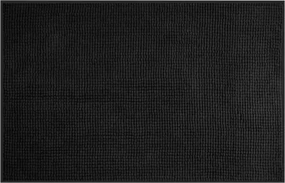 Produktbild von CHENILL Badewannenvorleger, 50x80cm, 100% Polyester, Schwarz