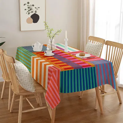 Produktbild von Hermia Concept, Asr-tblclt25 -1 - 140 x 220, Tischdecke, Mehrfarbig, Baumwolle, 140 x 220 cm