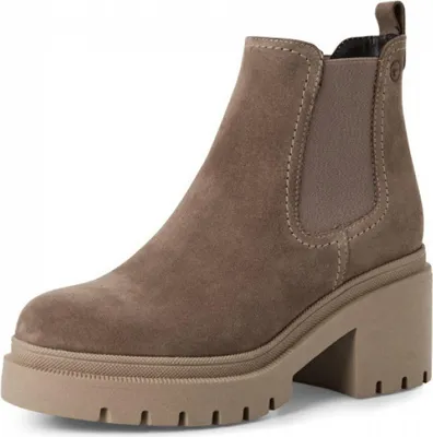 Zdjęcie produktu dla Tamaris – eleganckie damskie botki typu chelsea 1-25459-41, szare