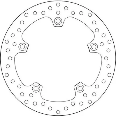Produktbild von BREMBO Bremsscheibe 270mm 68B407G0