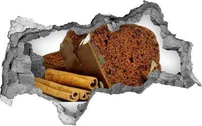 Produktbild von Selbstklebender Loch-3D-Aufkleber 95x73 cm Lebkuchen und Vanille
