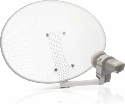 Produktbild von Metronic 498155, 0,7 - 12,75 GHz, 9.75 - 10.6 GHz, 34 dBi, Weiß, 520 mm, 400 mm