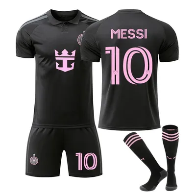 Produktbild von "#10 MESSI 26-27 Inter Miami away game football jersey for Kids and Adults SIZE: S"