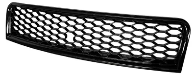 Kühlergrill SCHWARZ GLANZ Waben Gitter für Audi A4 S4 8E B6 2001-05 Vorfacelift – Produktansicht