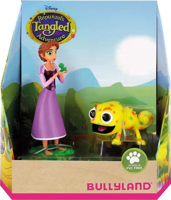 Produktbild von Bullyland 13462 Tangled Rapunzel Pascal gelb