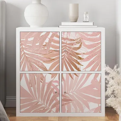 Produktbild von M?belaufkleber – Lumaléa – Tropisches Motiv – MATT-Aufkleber – 1 Aufkleber – 80 x 80 cm