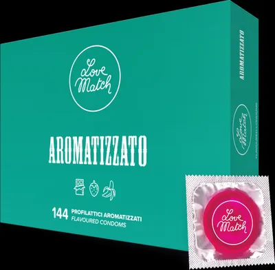 Produktbild von Aromatisiert - Aromatisierte Kondome - 144 Stück