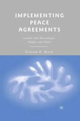 Produktbild von Implementing Peace Agreements