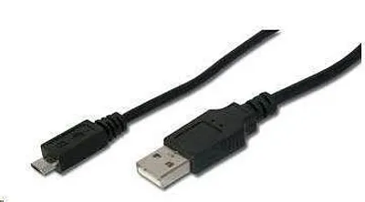 Produktbild von PremiumCord KU2M5F, 5 m, USB A, Micro-USB B, USB 2.0, Schwarz